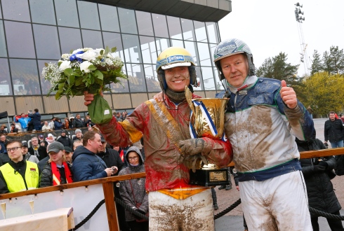 Björn Goop och Timo Nurmos vinner flest lopp i landet under sommarmånaderna. Foto av Maria Holmén/TR Bild